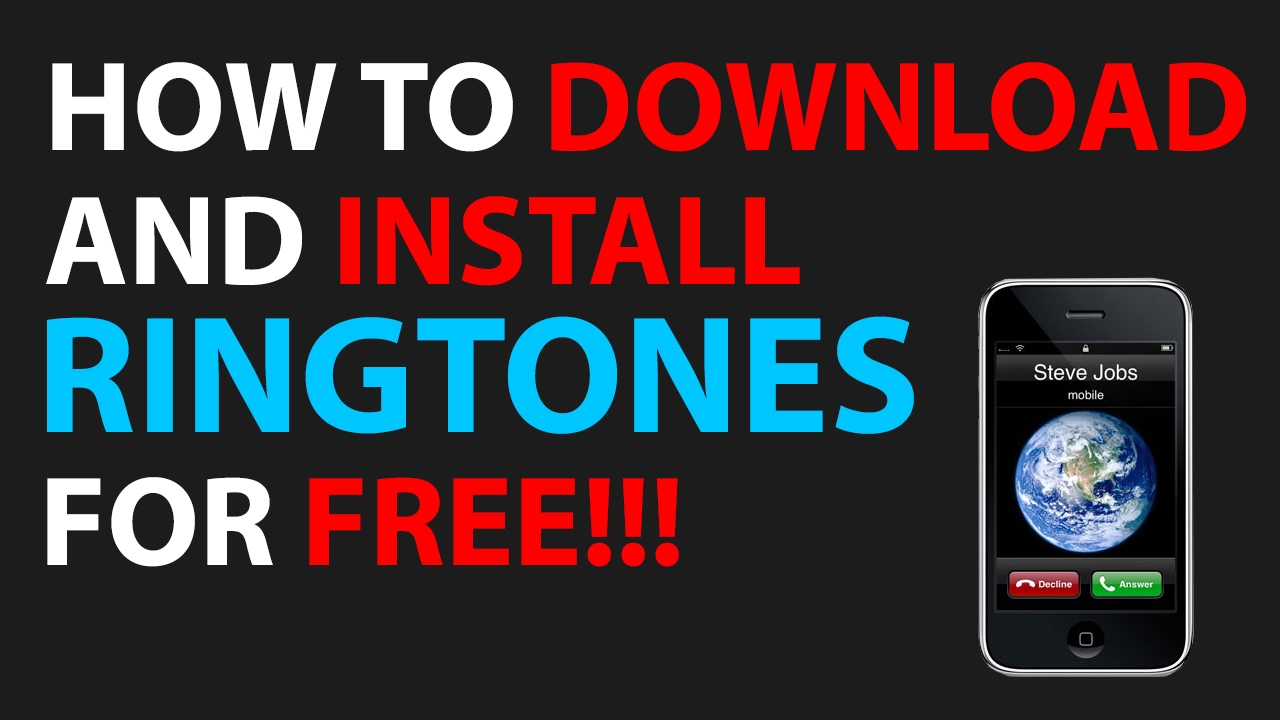 How to download free ringtones on iphone 7